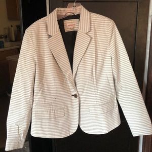 Striped blazer